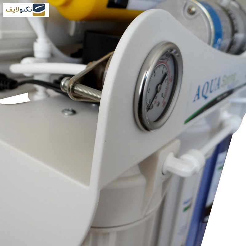 دستگاه تصفیه کننده آب آکوآ اسپرینگ مدل SF4800 به همراه فیلتر تصفیه آب و نشتی گیر - 